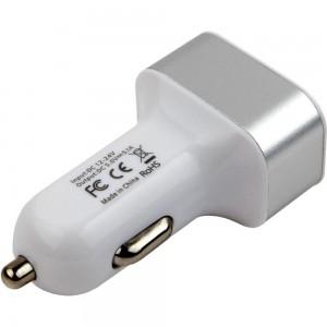 Адаптер питания Ca Cablexpert, 12V-gt;5V 3-USB, 2.1/2/1A, MP3A-UC-CAR17