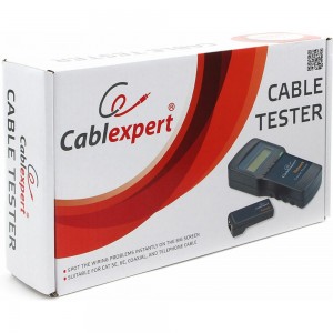 Цифровой тестер Cablexpert LAN для RG-45, RG-58, RJ-12,11 NCT-3