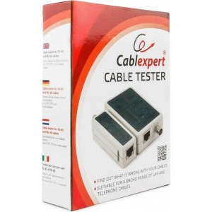 Тестер Cablexpert LAN для RJ-45, RG-58 NCT-1