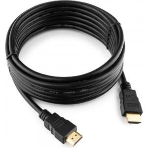 Кабель Cablexpert HDMI v2.0, 19M/19M, 4.5м, медь, черный, позолоченные разъемы, экран, пакет CC-HDMI4-15