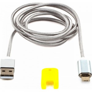 Магнитный кабель Cablexpert USB 2.0, AM/micro, BM, 5P, 1м CC-USB2-AMmUMM-1M