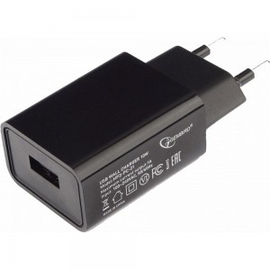 Адаптер питания Cablexpert MP3A-PC-21 100/220V - 5V USB 1 порт 1A черный