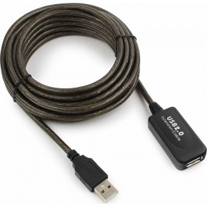 Кабель удлинитель Cablexpert USB 2.0 активный 5 м UAE-01-5M AM/AF