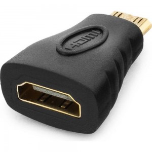 Переходник Cablexpert HDMI-mini HDMI, 19F/19M, золотые разъемы, пакет A-HDMI-FC