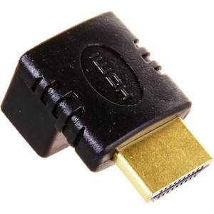 Переходник HDMI-HDMI Cablexpert, 19F/19M, угловой соединитель 90 градусов, A-HDMI90-FML