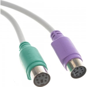 Конвертер Cablexpert, PS/2 устройства - USB порт, 2xPS/2 /AM, блистер, UAPS12