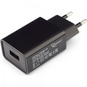 Адаптер питания Cablexpert 100/220V - 5V USB 1 порт, 2A, черный MP3A-PC-25