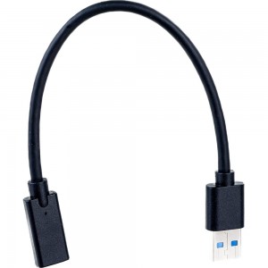 Переходник Cablexpert USB 3.0M/USB Type-C, пакет A-USB3-AMCF-01