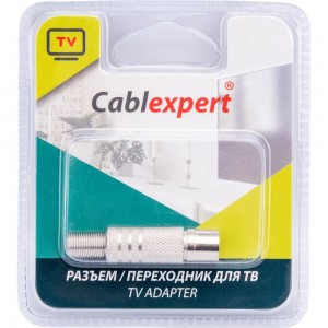 Разъем Cablexpert TV мама, блистер TVPL-02