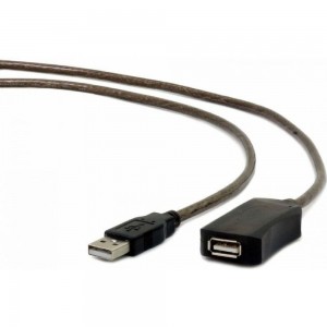 Кабель удлинитель Cablexpert USB 2.0 активный, AM/AF, 15м UAE-01-15M