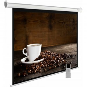 Настенно-потолочный рулонный экран Cactus MotoExpert 1:1, 300x300 см, белый, моторизованный привод CS-PSME-300X300-WT 407880