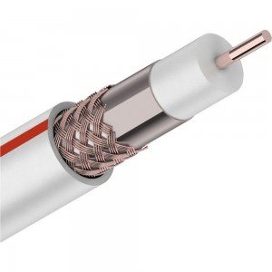 Коаксиальный кабель CADENA RG-6SAT-Optima premium белый MP RG-6SAT-OptredMP