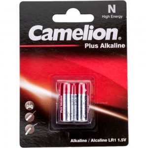 Батарейка 1.5В Camelion, LR1 Alkaline BL-2, 2605