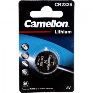 Литиевая батарейка Camelion CR2325 BL-1, 3V 5112