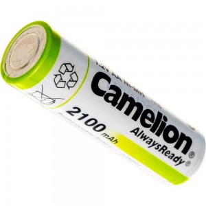 Аккумулятор 1.2В Camelion AA- 2100mAh Ni-Mh Always Ready BL-2, 7966