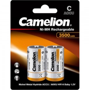 Аккумулятор Camelion 1.2В C-3500mAh Ni-Mh BL-2, 6184