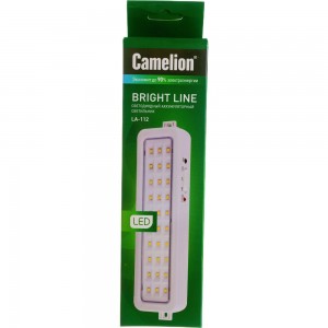 Аккумуляторный светильник Camelion LA-112 30LED, Li-ion, 220В 13149