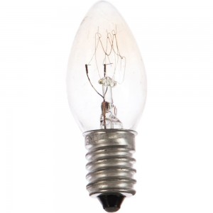 Электрическая лампа накаливания для ночников Camelion 7/P/CL/E14 прозрачная 220V 7W Е14 13912