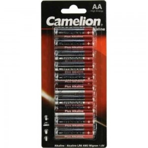 Батарейка Camelion, 1.5В LR6 Plus Alkaline BP1x10P LR6-BP1x10P 14135