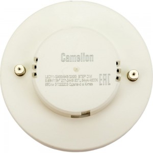 Светодиодная лампа Camelion LED11-GX53/845/GX53 со ступенчатым изменением яркости 11Вт 14731