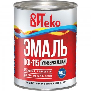 Эмаль Царицынские краски Витеко ПФ-115, бирюзовая, 0.8 кг 16078