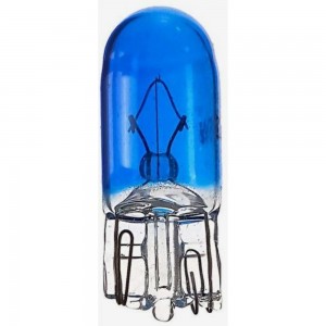 Галогенная лампа Cartage BLUE T10 W5W, 5 Вт, 12 В, набор 10 шт. 3850922
