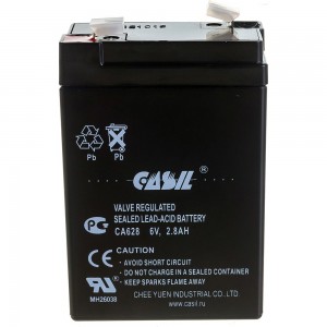 Аккумуляторная батарея CASIL CA628 6 В, 2.8 Ач 10601007