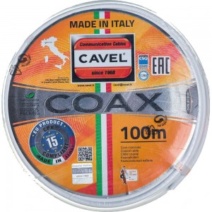 Коаксиальный кабель CAVEL SAT-703, 100 метров 00001414