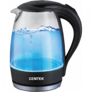 Стеклянный чайник Centek 1.8л CT-0042 Black