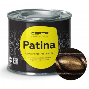 Термостойкая краска CERTA PATINA до 700С золото 0,08кг PATR0018