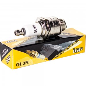 Свеча зажигания IGP GL3R (O-JR19) для нижнеклапанных двигателей генераторов GG2500BS CHAMPION GL3R