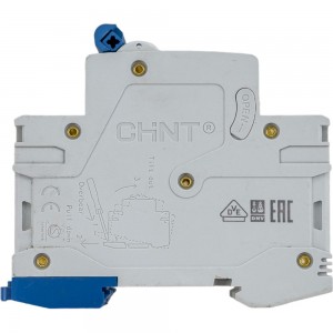 Автоматический выключатель CHINT NB1-63, 2P, 63A, 6кА, характеристика C 179668
