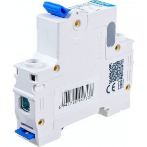 Автоматический выключатель CHINT NXB-63S 1P 25А 4.5kA характеристика C R 296712