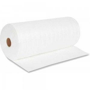 Одноразовая белая салфетка ЧИСТОВЬЕ в рулоне 100 шт, 30x40 см, спанлейс 40 г/м2 631060
