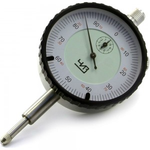 Индикатор часового типа (0-10 мм, 0.01 мм, с ушком) ЧИЗ 45735