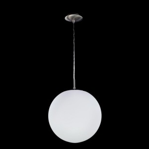 Подвесной светильник Citilux Шар, 25см, белый+матовый хром CL941251