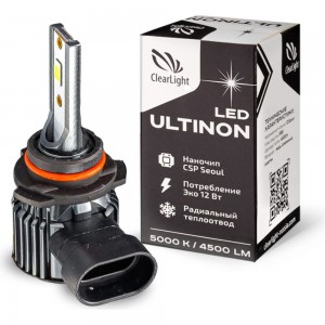 Комплект ламп Clearlight led ultinon hb3 4500 lm (2шт) 5000k CLULTLEDHB3-2