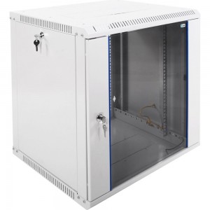 Телекоммуникационный настенный разборный шкаф ЦМО 12U 600x520 дверь стекло ШРН-Э-12.500