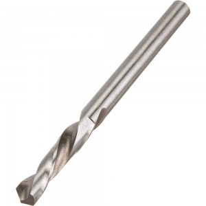 Сверло по металлу короткое левое с вышлифованным профилем (5.0x26x62 мм; ц/х; Р6АМ5) CNIC 59343