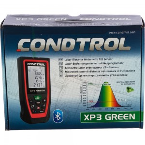 Лазерный дальномер Condtrol XP3 Green 120 м 1-4-107