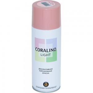 Декоративная аэрозольная краска CORALINO LIGHT Нежно розовый CL1009