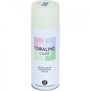 Декоративная аэрозольная краска CORALINO LIGHT Кремовый CL1005