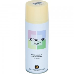 Декоративная аэрозольная краска CORALINO LIGHT Слоновая кость CL1011