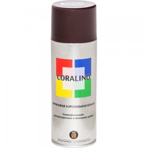Аэрозольная краска CORALINO RAL8017 Шоколадно-Коричневый С18017