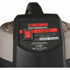 Промышленный пылесос CROWN CT42033