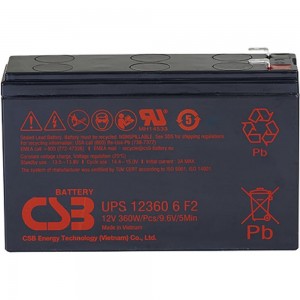Аккумулятор UPS123606 для ИБП CSB UPS123606F2CSB