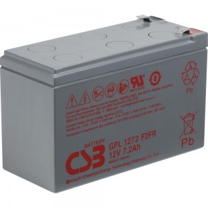 Аккумулятор GPL1272 F2 FR для ИБП CSB GPL1272F2FRCSB