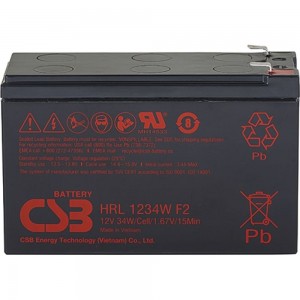Аккумулятор HRL1234W для ИБП CSB HRL1234WF2FRCSB
