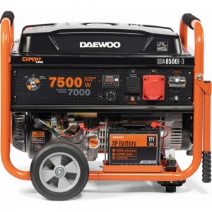 Бензиновый генератор с возможностью подключения ATS Daewoo GDA 8500E-3