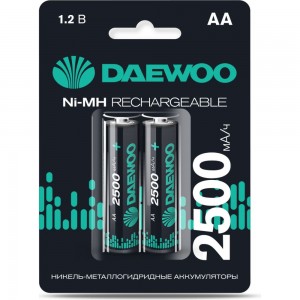 Аккумулятор DAEWOO AA (2500mAh) Ni-MH BL-2 5043268
